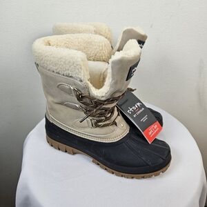 Storm by Cougar Waterproof Bungee Winter Boots Cinch Women’s Size 9 NWOB
